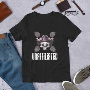 Unaffiliated Coach  Skull & Barbells TShirt
